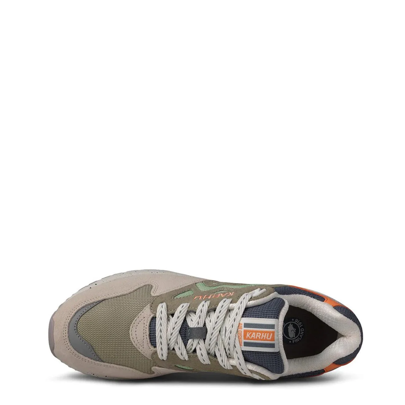 Karhu Womens Legacy 96 Trainers Rainy Day / Celadon Green - Image 2