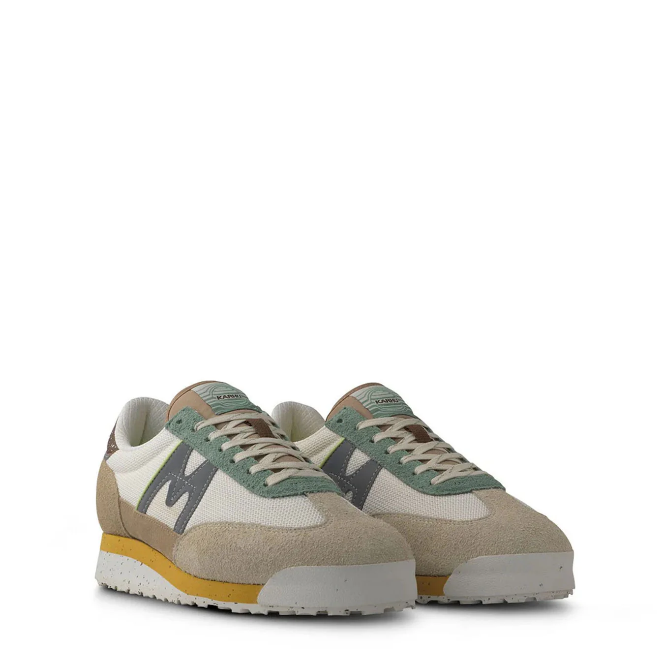 Karhu Womens Mestari Control Trainer Turtledove / Iceberg Green - Image 2