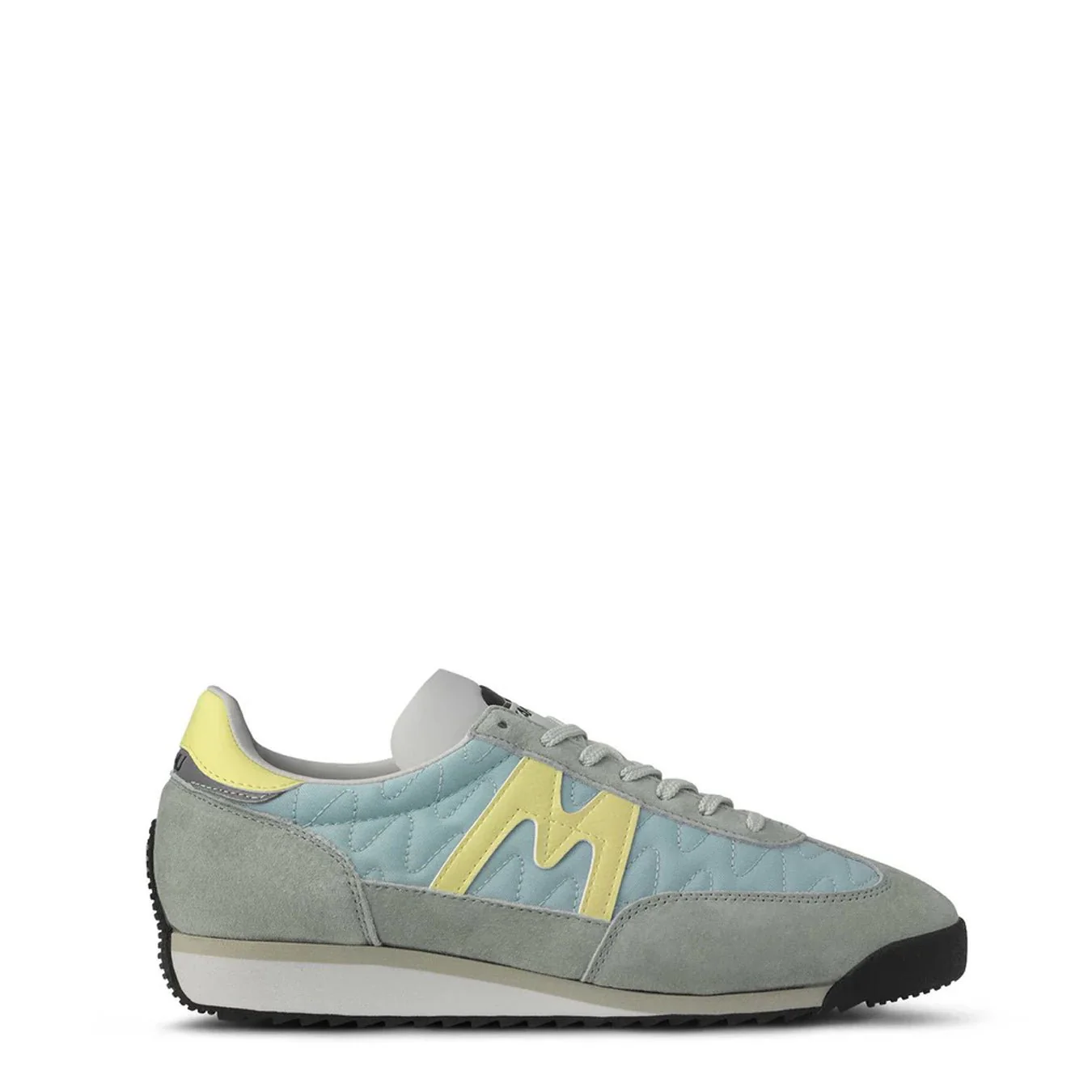 Karhu Womens Mestari Trainer Aqua Gray / Wax Yellow