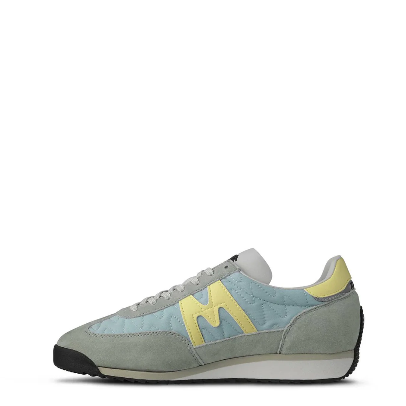 Karhu Womens Mestari Trainer Aqua Gray / Wax Yellow - Image 6