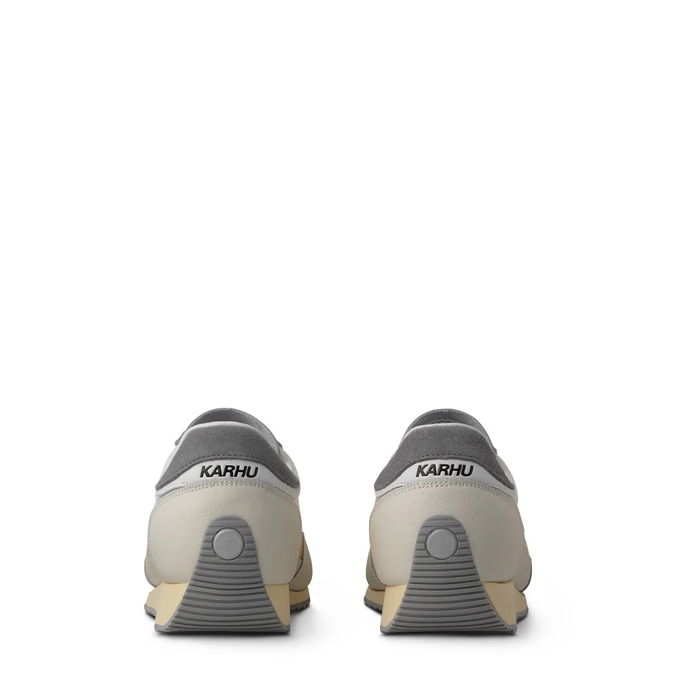 Karhu Womens Mestari Trainer Lily White / Banana - Image 4