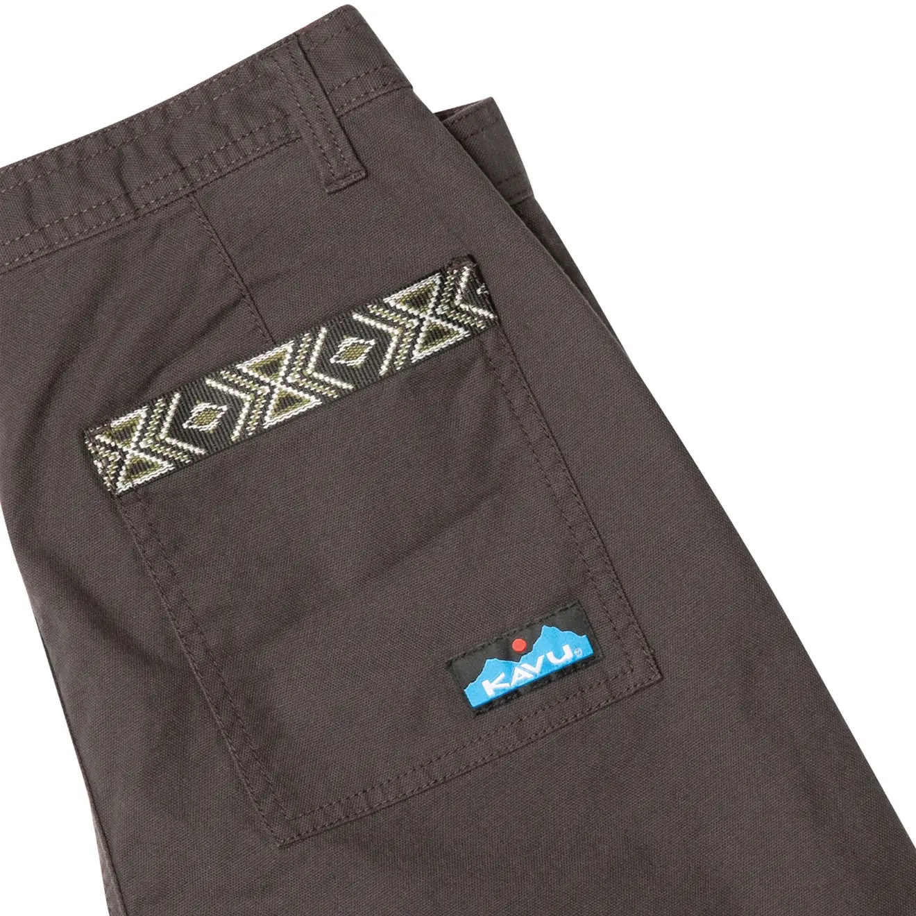 Kavu Liquorice Womens Peri Pants Black Liquorice - Image 2