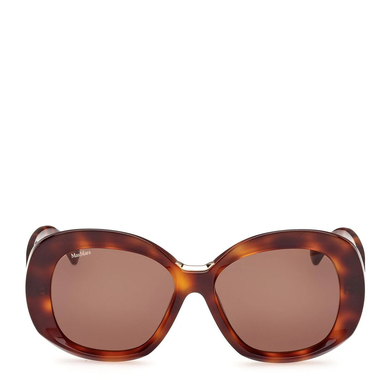 MaxMara Edna MM0087 52E 55 Sunglasses Dark Havana