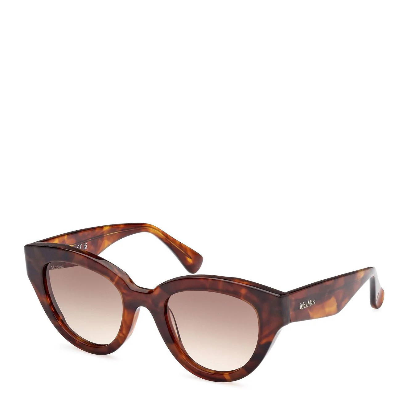 MaxMara Glimpse MM0077 53F 50 Sunglasses Blonde Havana - Image 2