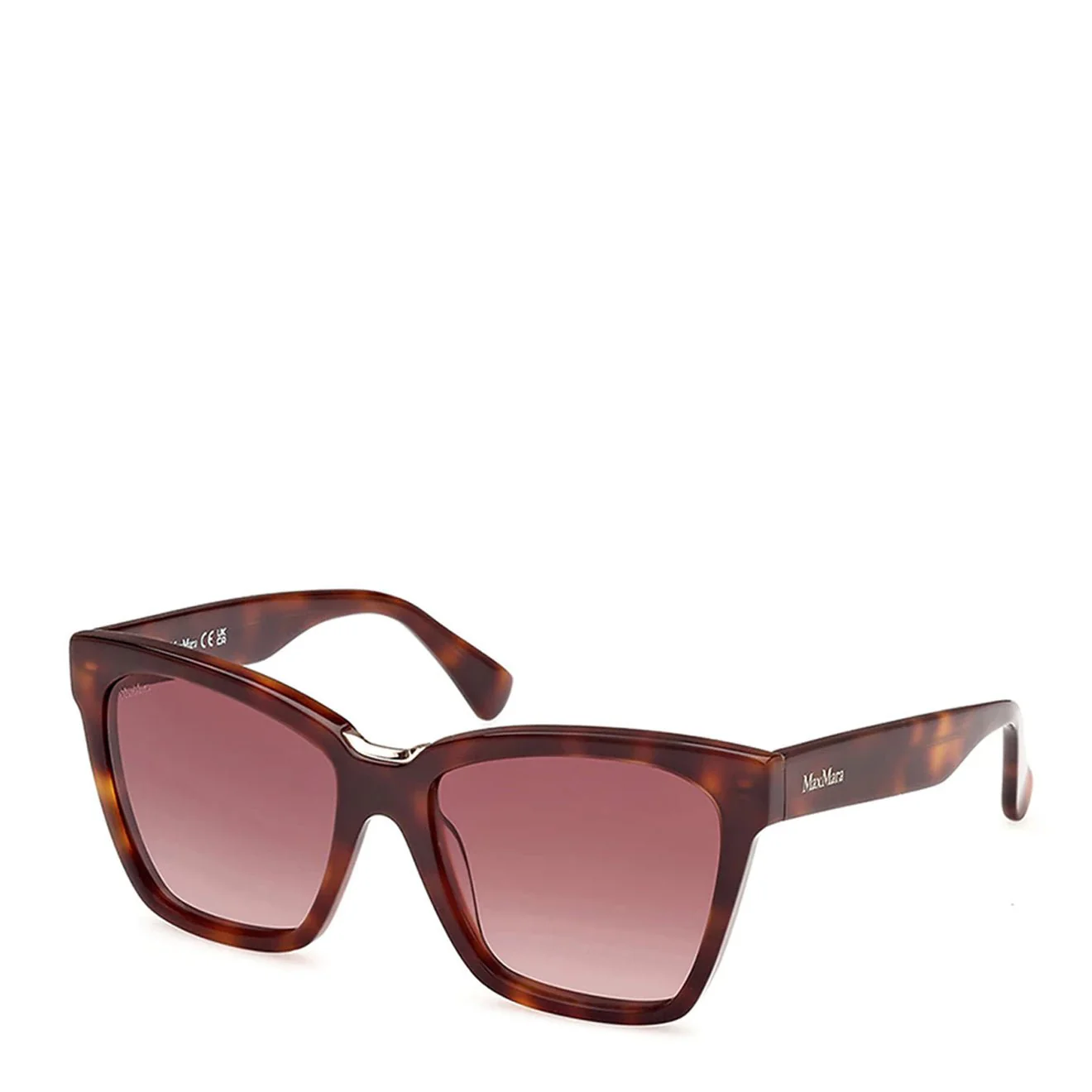 MaxMara Spark3 MM0089 52F 55 Sunglasses Dark Havana Tortoiseshell - Image 2