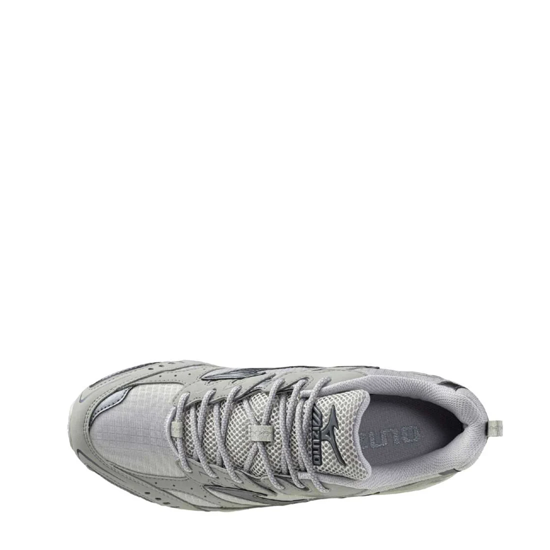 Mizuno Womens MXR Trainer Silver Cloud / Metallic Gray / Vintage Khaki - Image 2