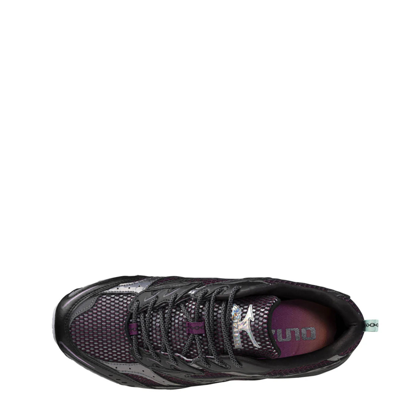 Mizuno Womens MXR Space Lights Black / Black / Valerian - Image 2