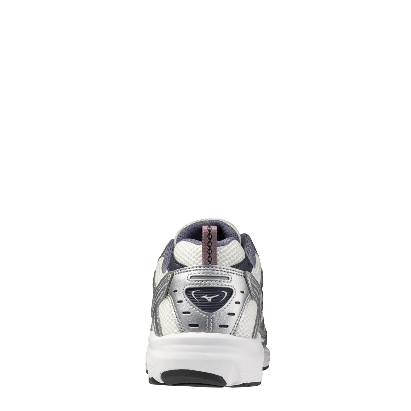 Mizuno Womens MXR Trainer Snow White / Lilac Chiffon / Silver - Image 4