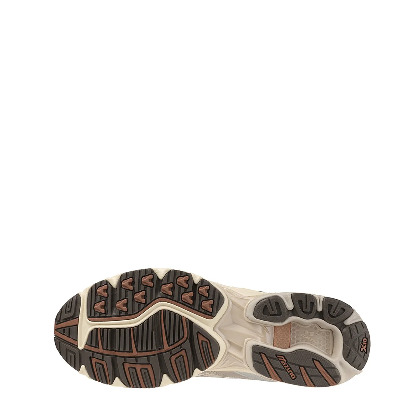 Mizuno Womens Wave Rider 10 Trainer Shifting Sand / Shifting Sand / Snow - Image 3