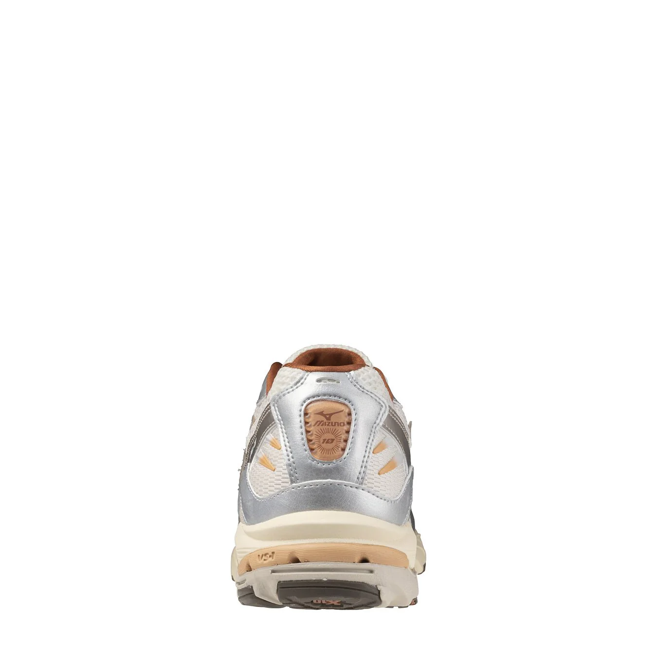 Mizuno Womens Wave Rider 10 Trainer Shifting Sand / Shifting Sand / Snow - Image 4