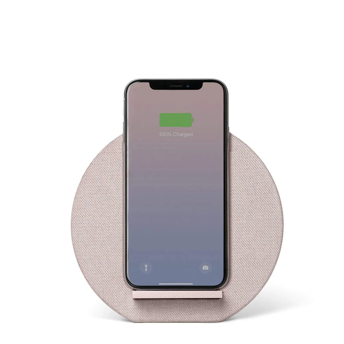 Native Union Dock Wireless Charger Rose Fabric - Image 2