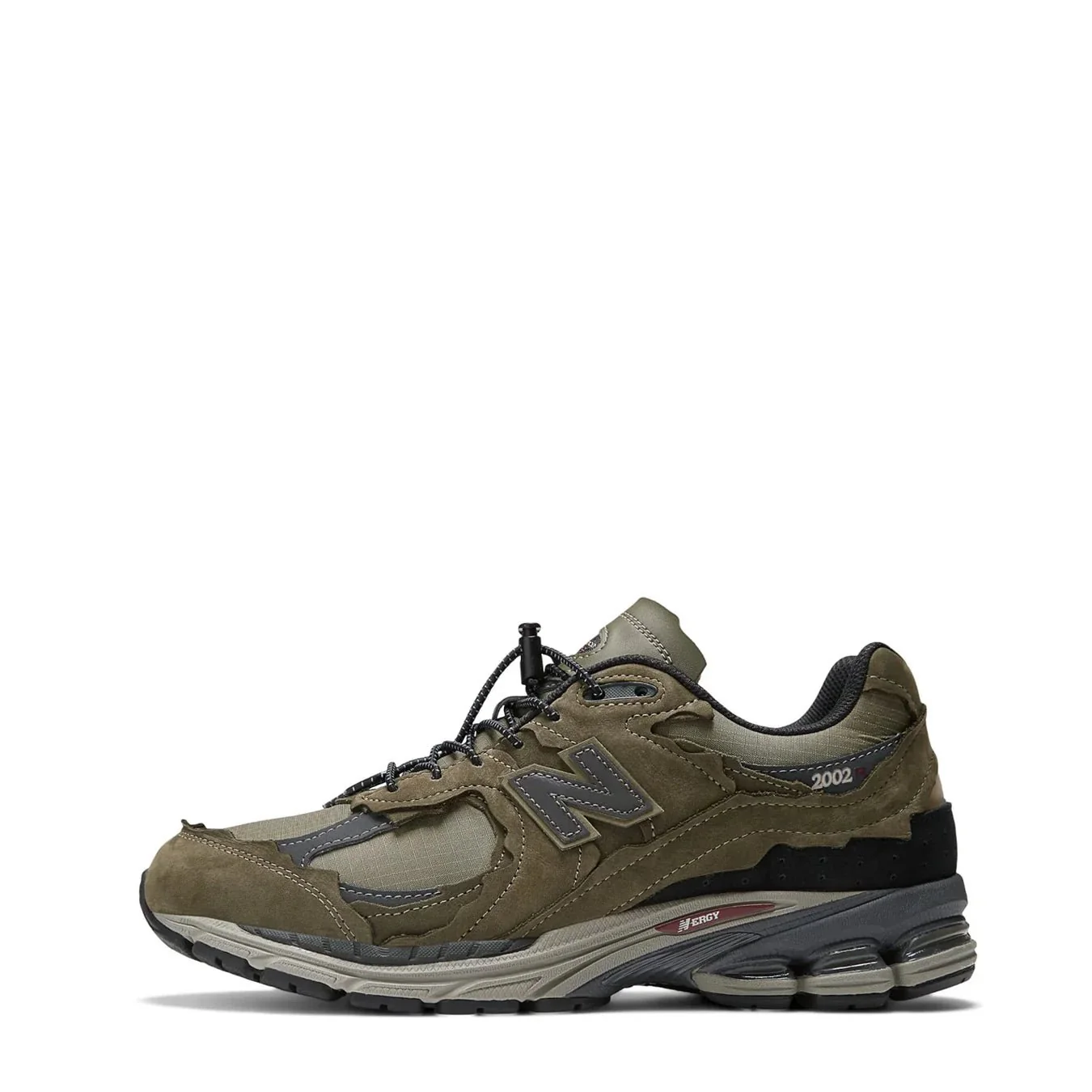 New Balance 2002R Trainers Dark Moss / Blacktop - Image 2
