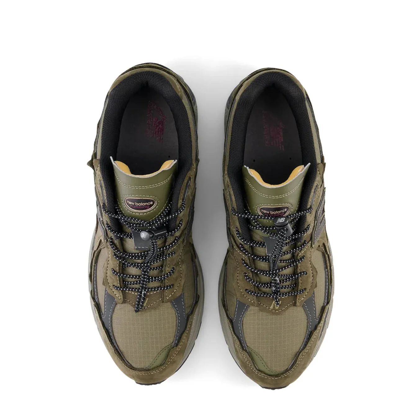 New Balance 2002R Trainers Dark Moss / Blacktop - Image 6