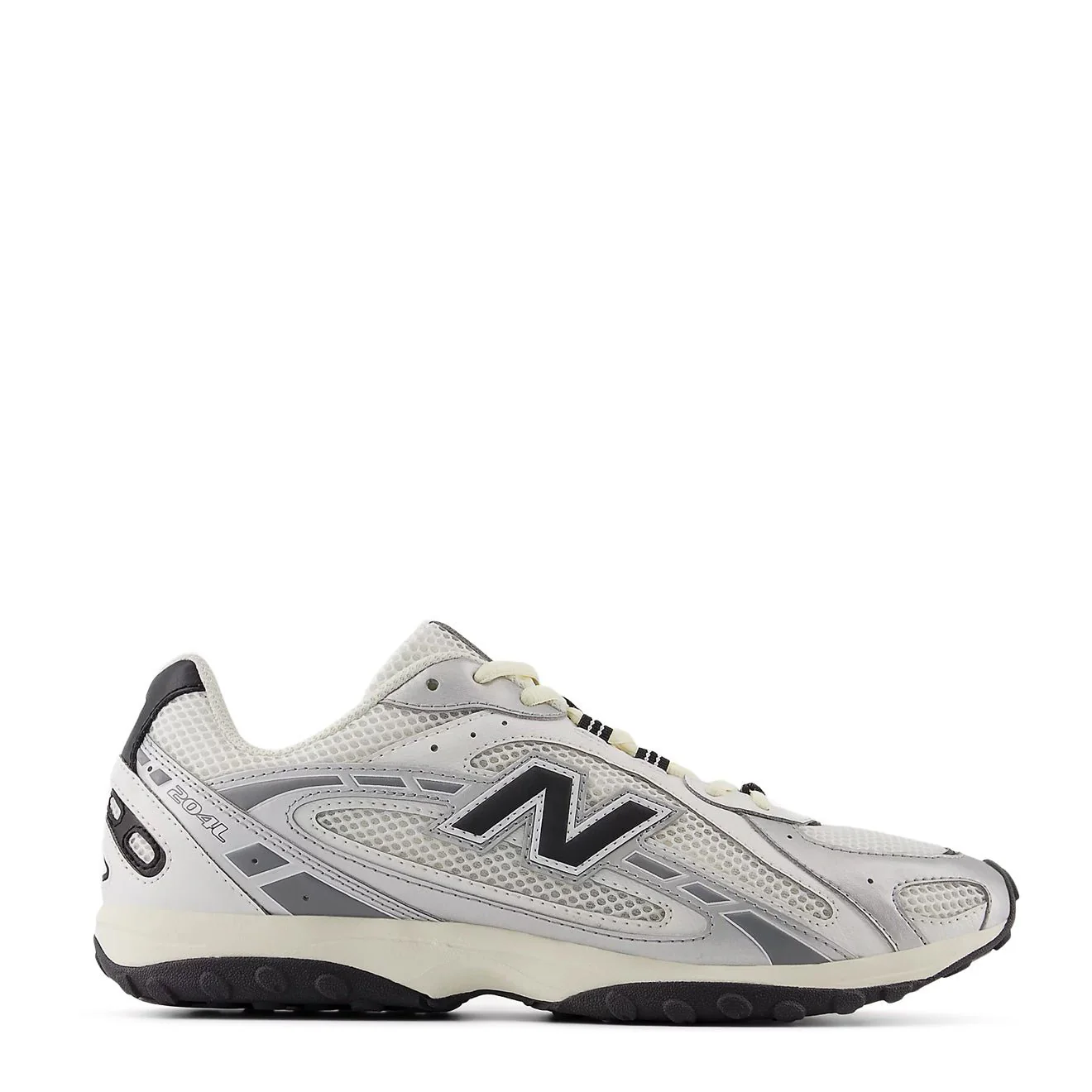 New Balance 204L Shoes Silver Metallic / Black SWD