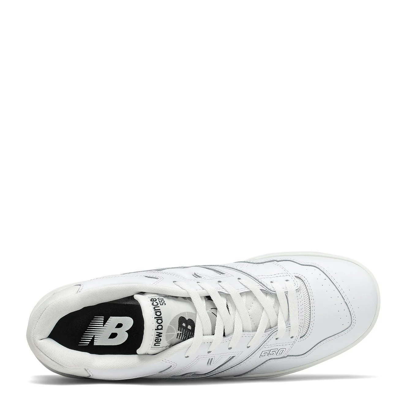 New Balance 550 Trainers White / White - Image 4