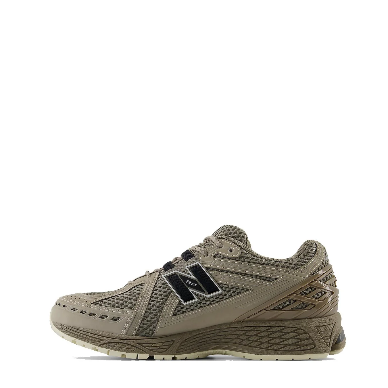 New Balance Womens 1906R Trainer Arid Stone / Black Cement / Dockside - Image 5