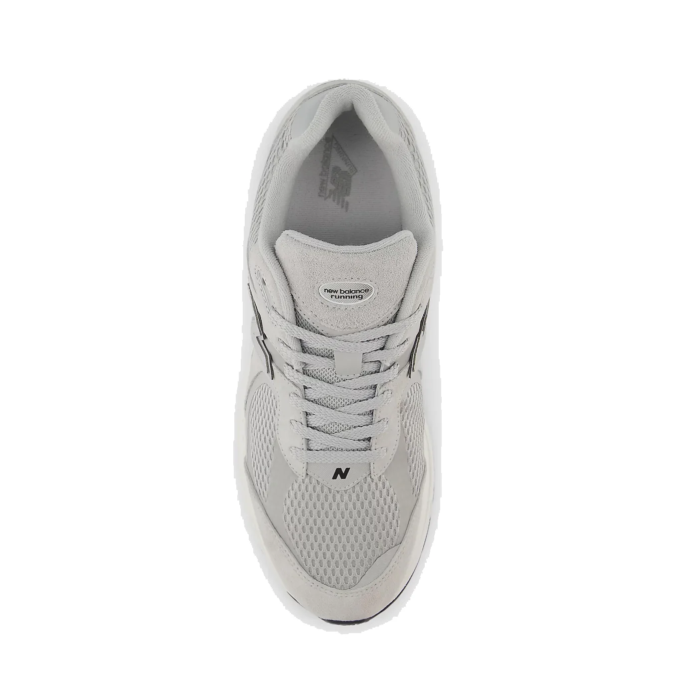 New Balance Womens 2002W Trainer Raincloud / Silver Metallic / Black - Image 2