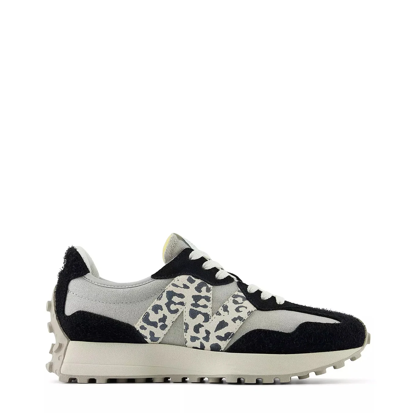 New Balance Womens 327 Trainer Black / Moonbeam