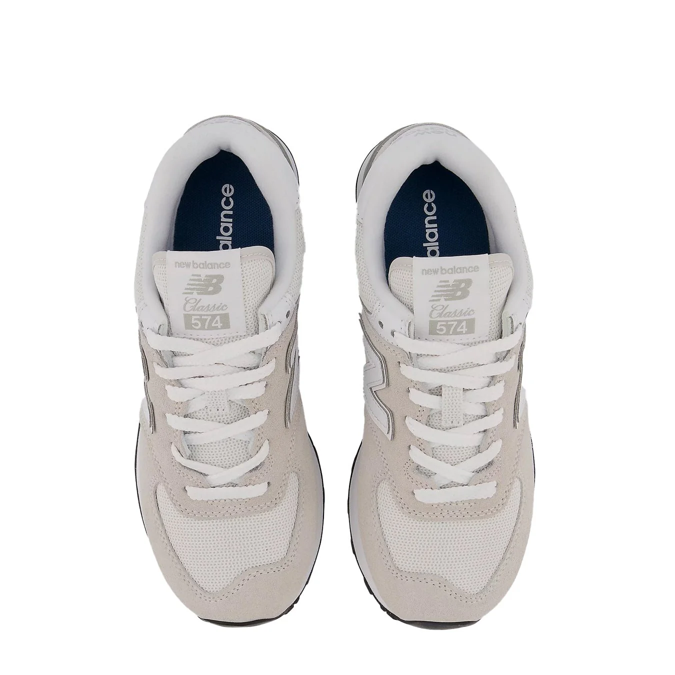New Balance Womens 574 Trainer Nimbus Cloud / White - Image 4