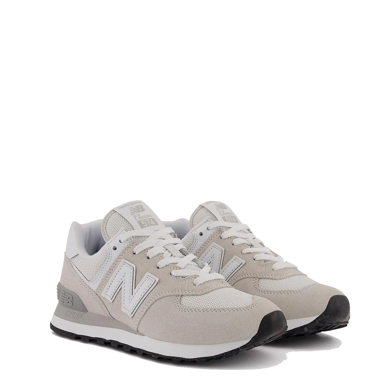 New Balance Womens 574 Trainer Nimbus Cloud / White - Image 6