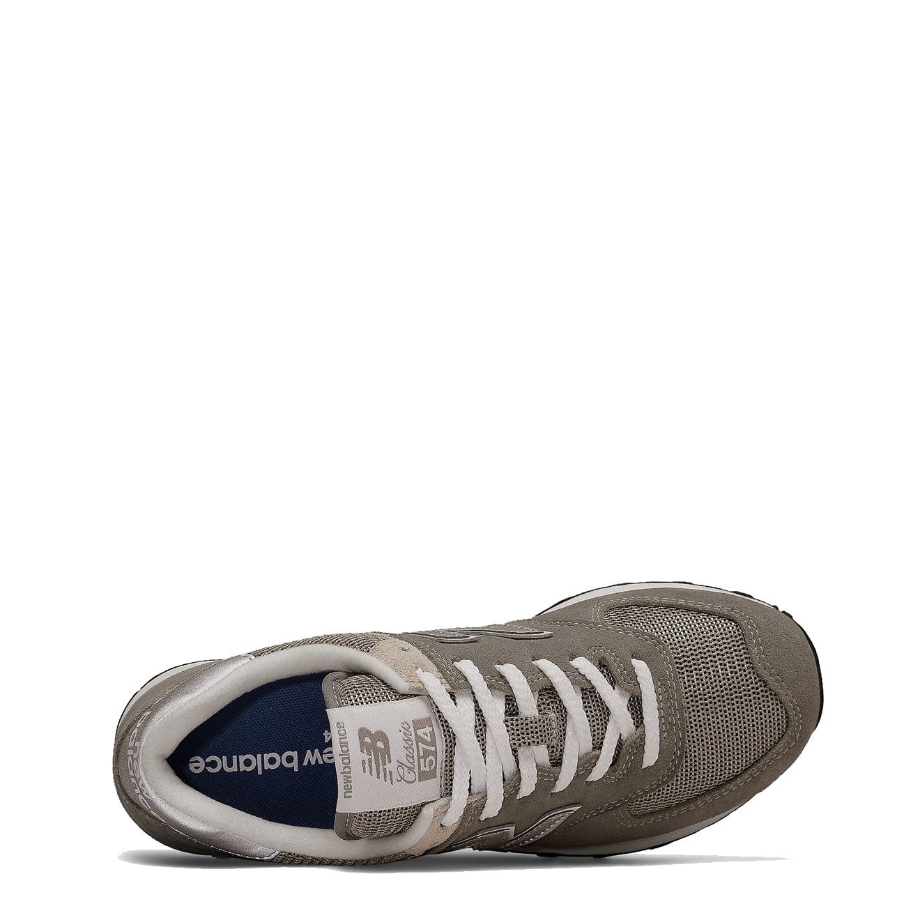 New Balance Womens 574 Trainers Grey / White - Image 3