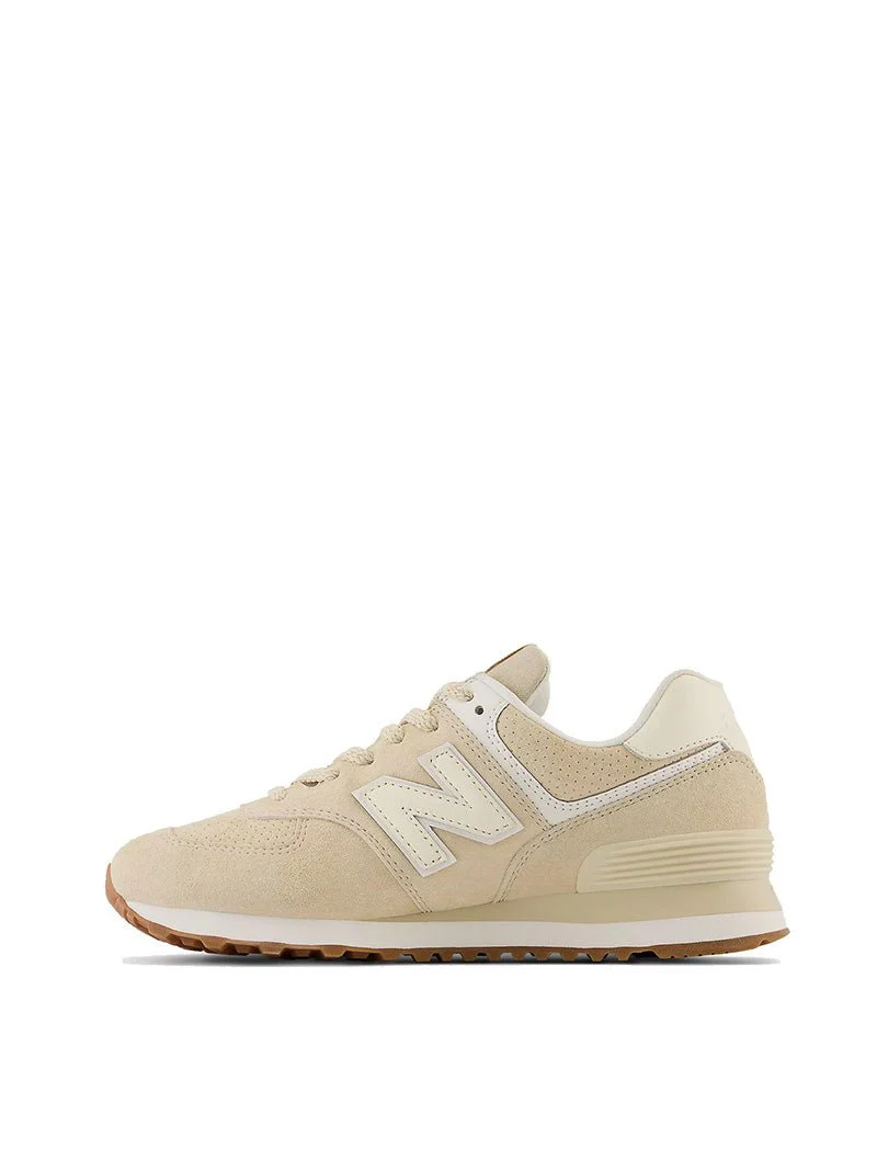 New Balance 574 Trainers Sandstone / Angora - Image 3