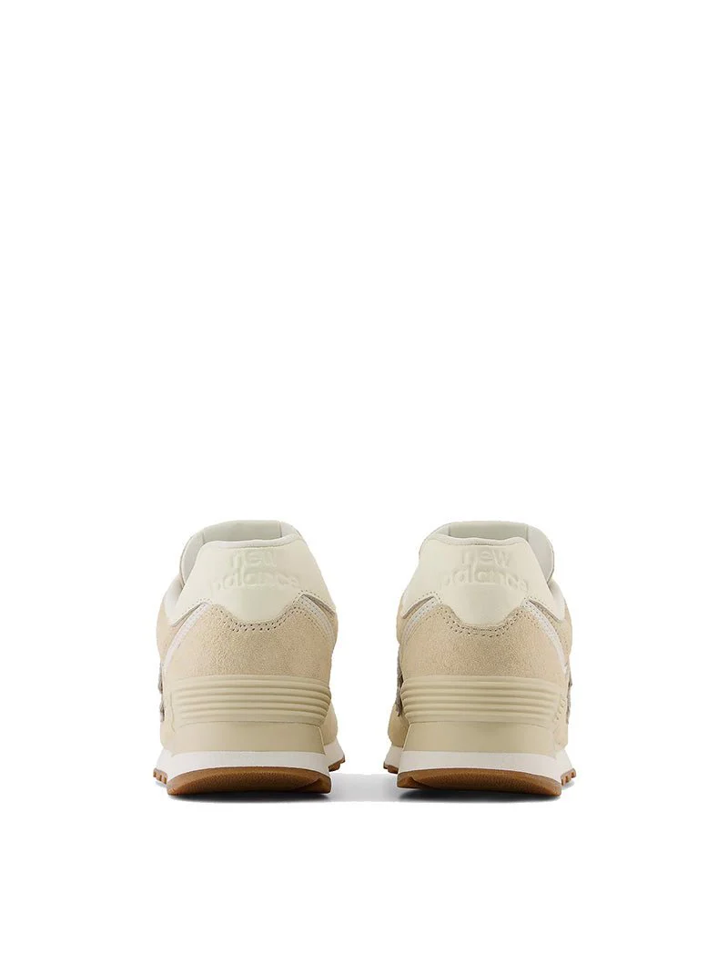 New Balance 574 Trainers Sandstone / Angora - Image 5