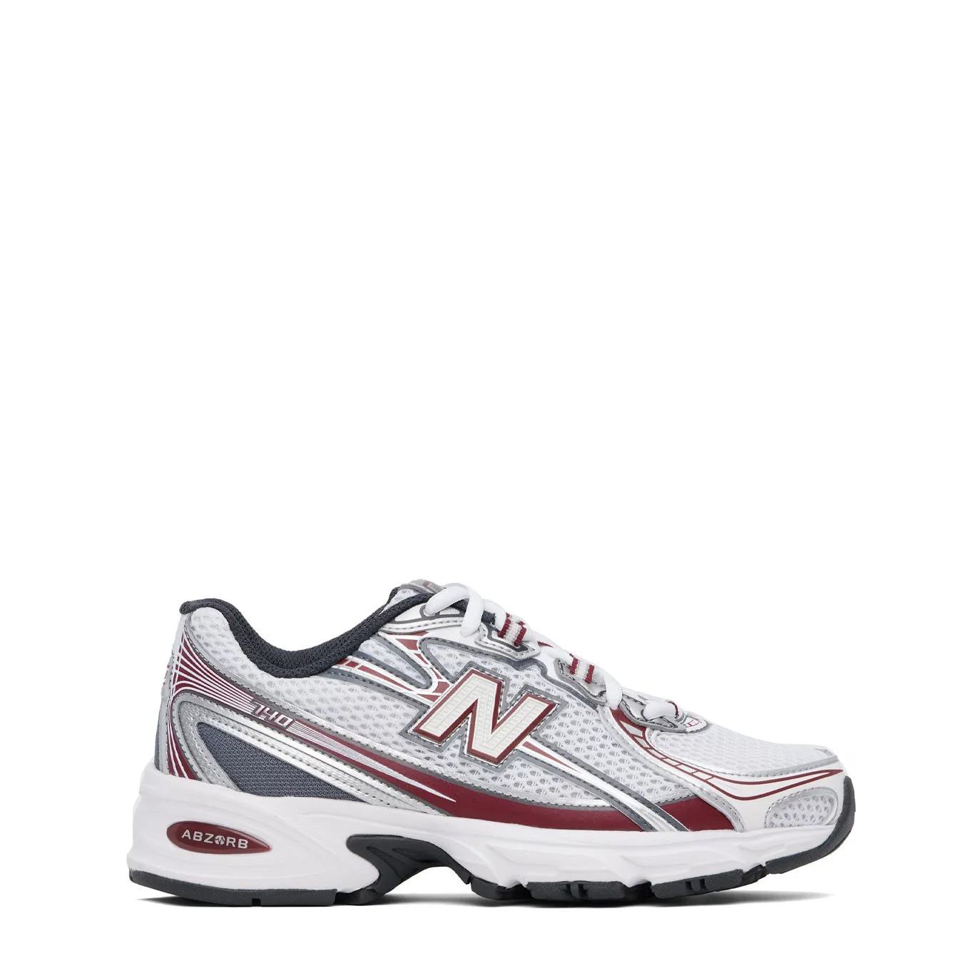 New Balance Womens 740 Trainer Mercury Red / White / Castlerock