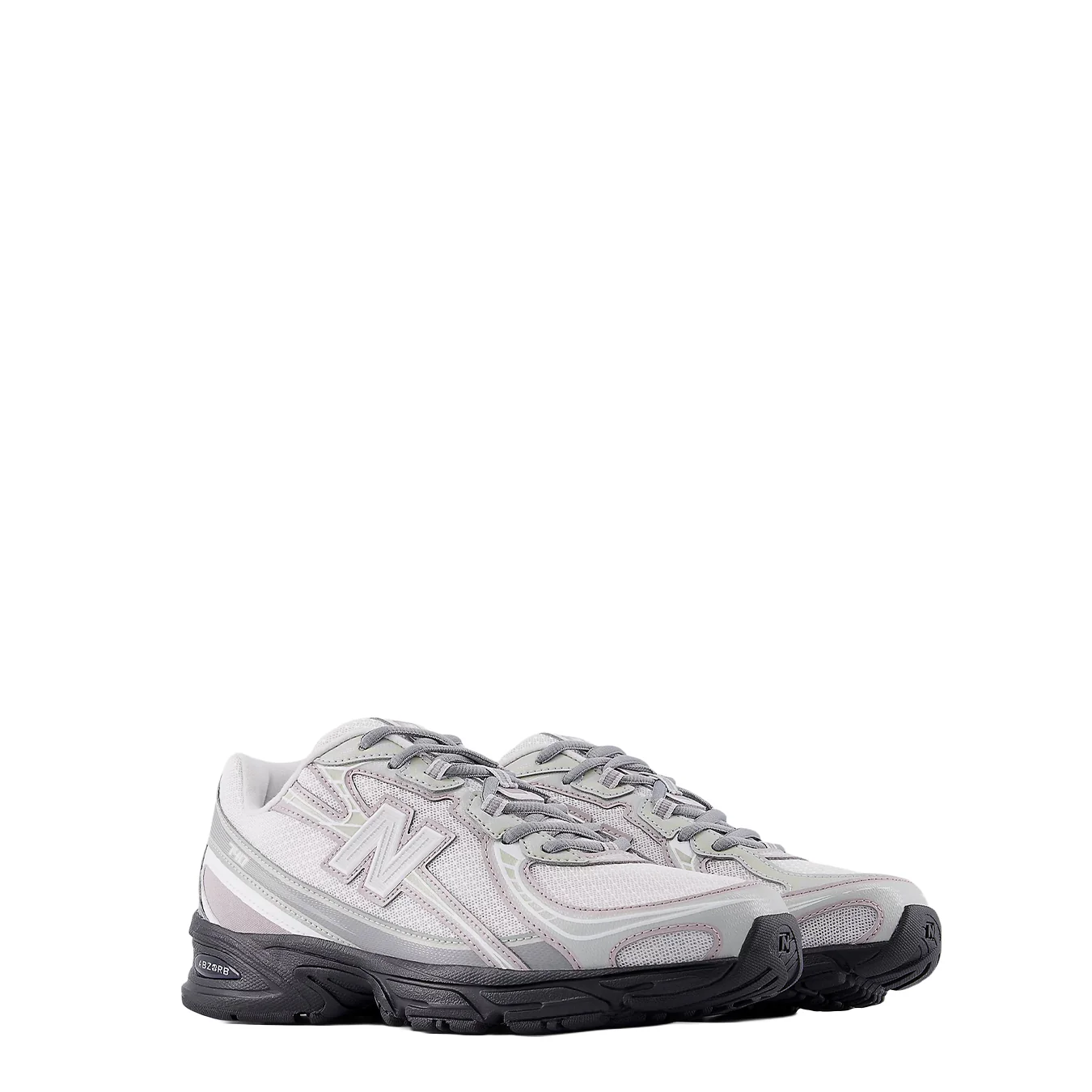 New Balance Womens 740 Trainer Silver Metallic / Raincloud - Image 3