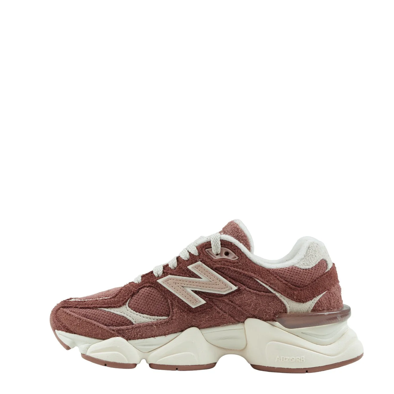 New Balance Womens 9060 Shoes Rich Oak / Timberwolf - Image 3