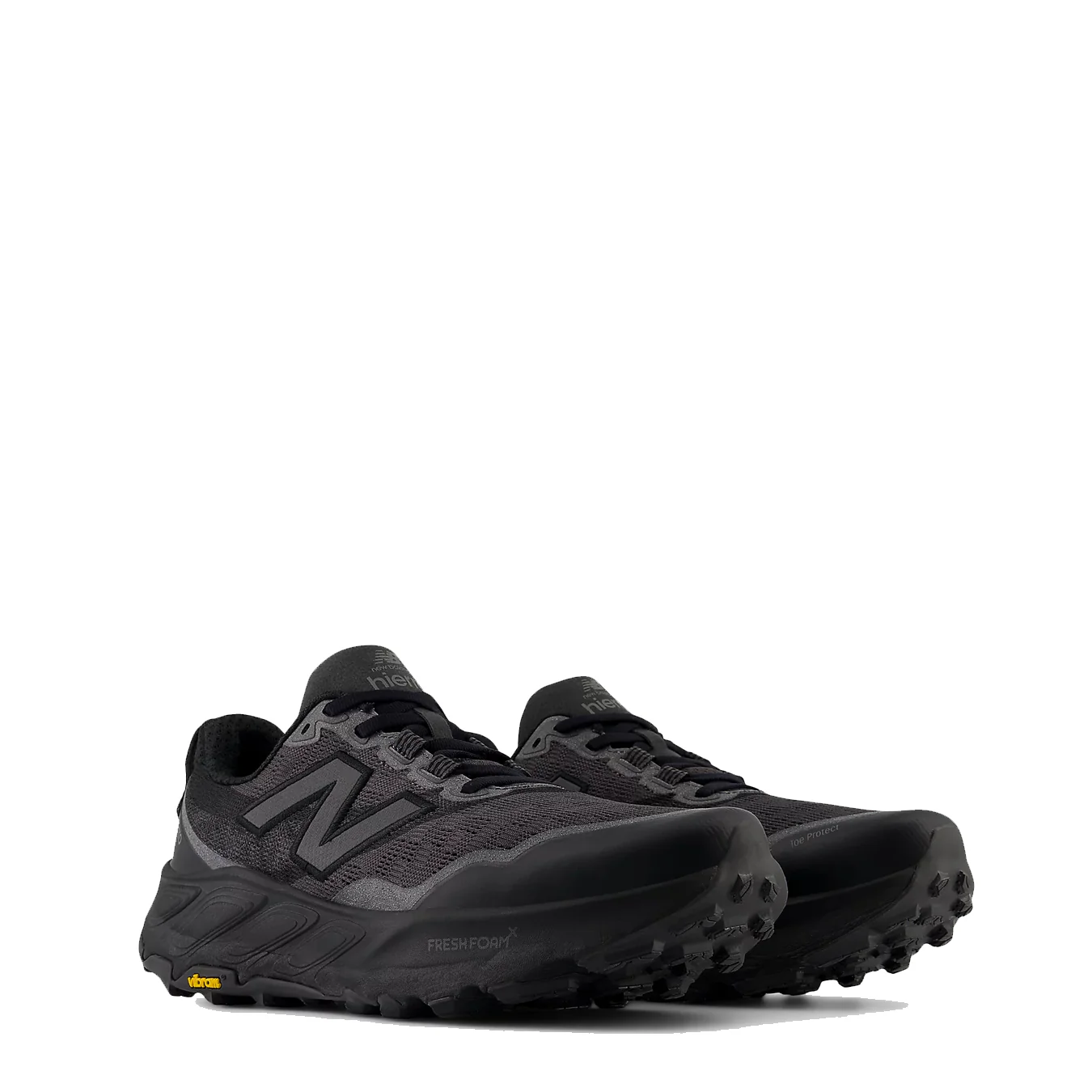 New Balance Womens Fresh Foam X Hierro v9 Black Cement / Black - Image 2