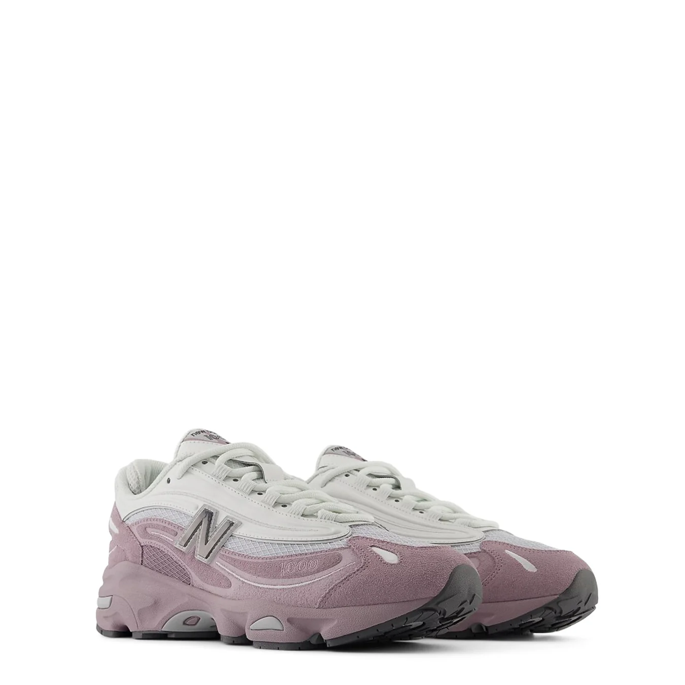 New Balance Womens M1000 Trainer Ice Wine / Black - Image 2