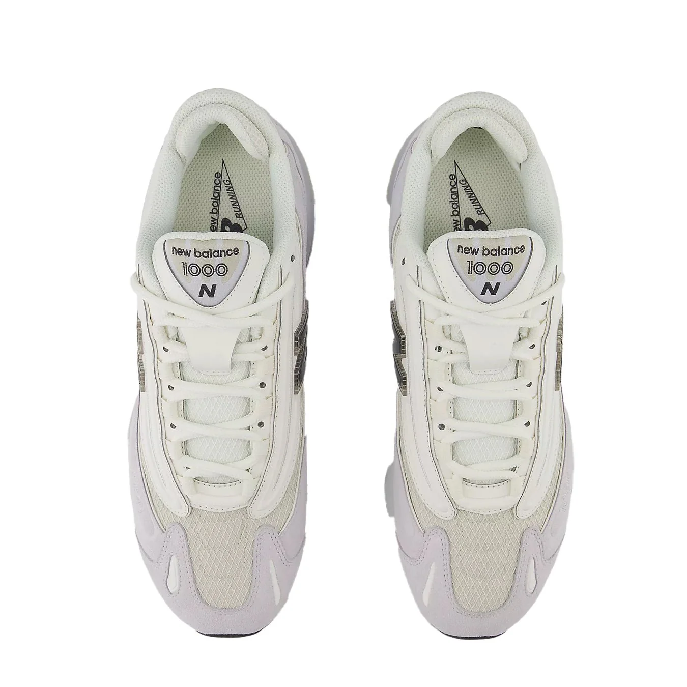 New Balance Womens M1000 Trainer Pearl Grey / Black - Image 4