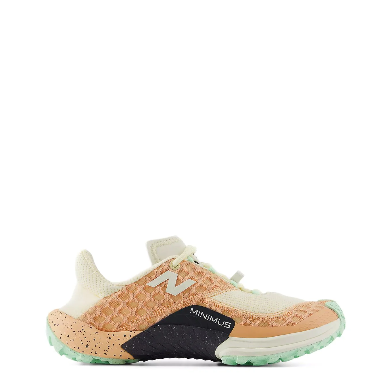New Balance Womens Minimus Trail Shoes Dried Orange / Lab Green / Calcium