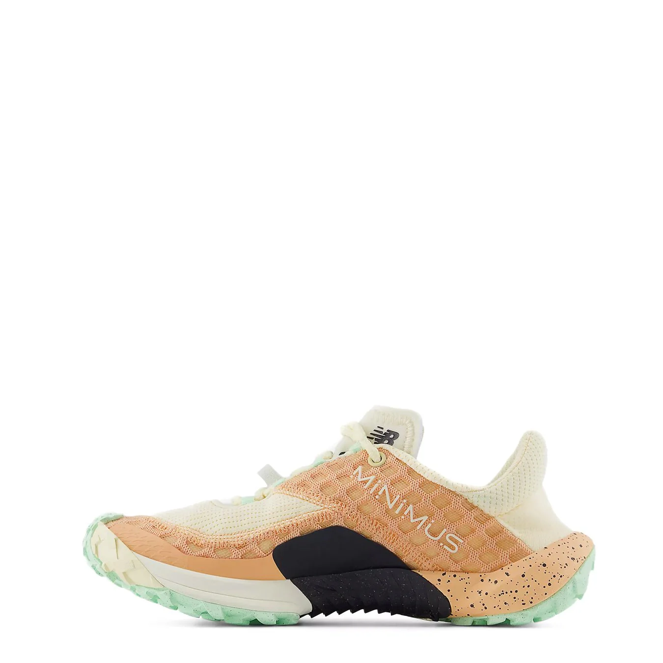 New Balance Womens Minimus Trail Shoes Dried Orange / Lab Green / Calcium - Image 5
