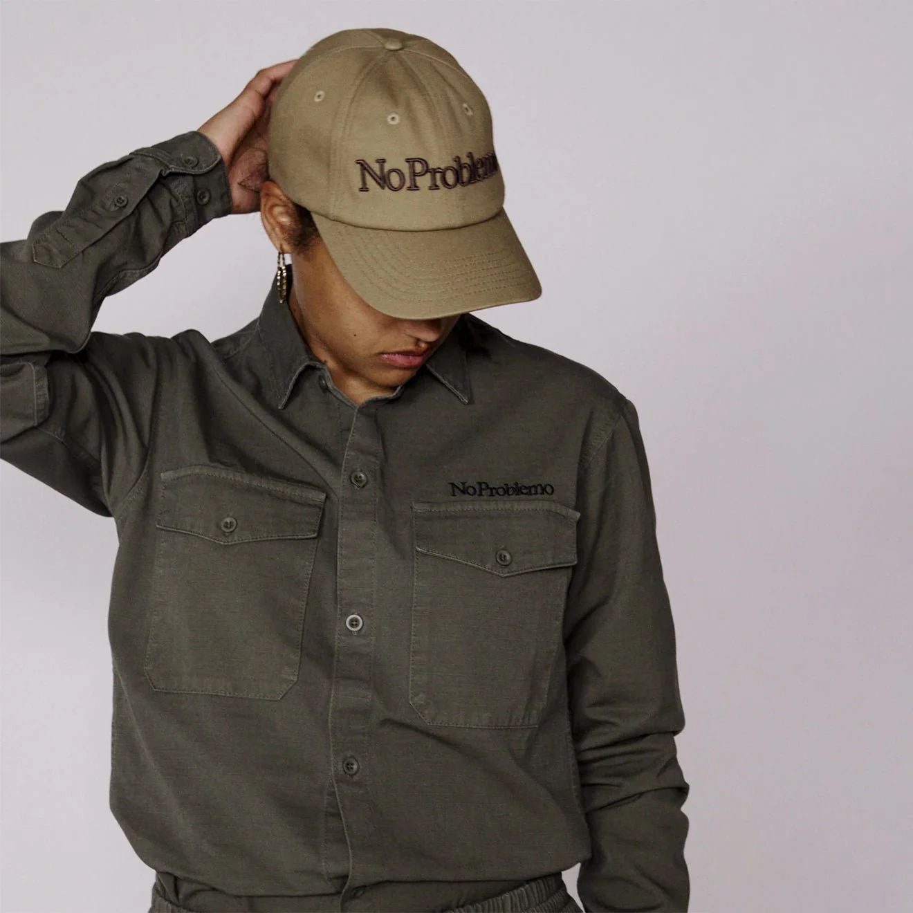 No Problemo Cap Khaki - Image 3