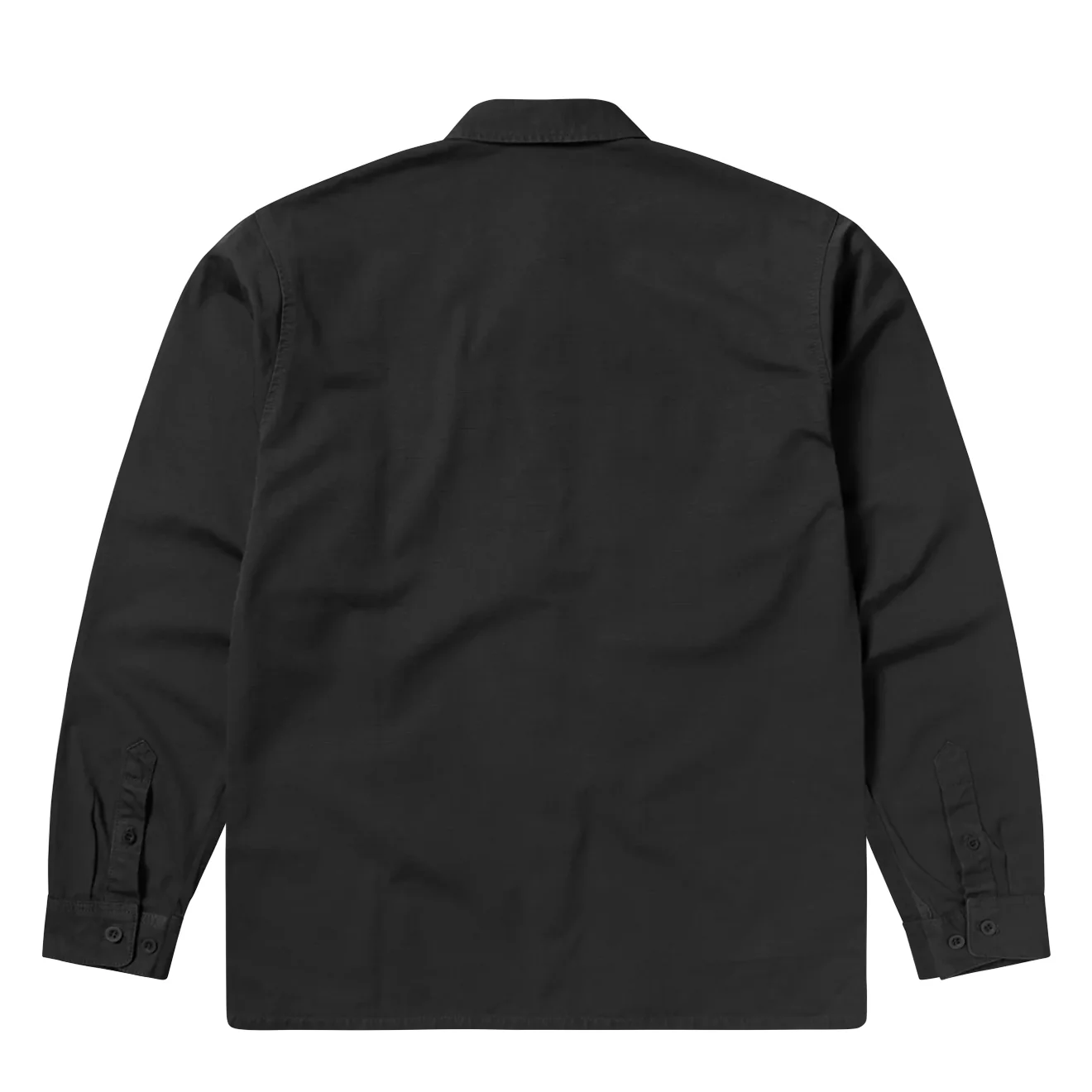 No Problemo Mini Problemo Ripstop L/S Work Shirt Black - Image 2