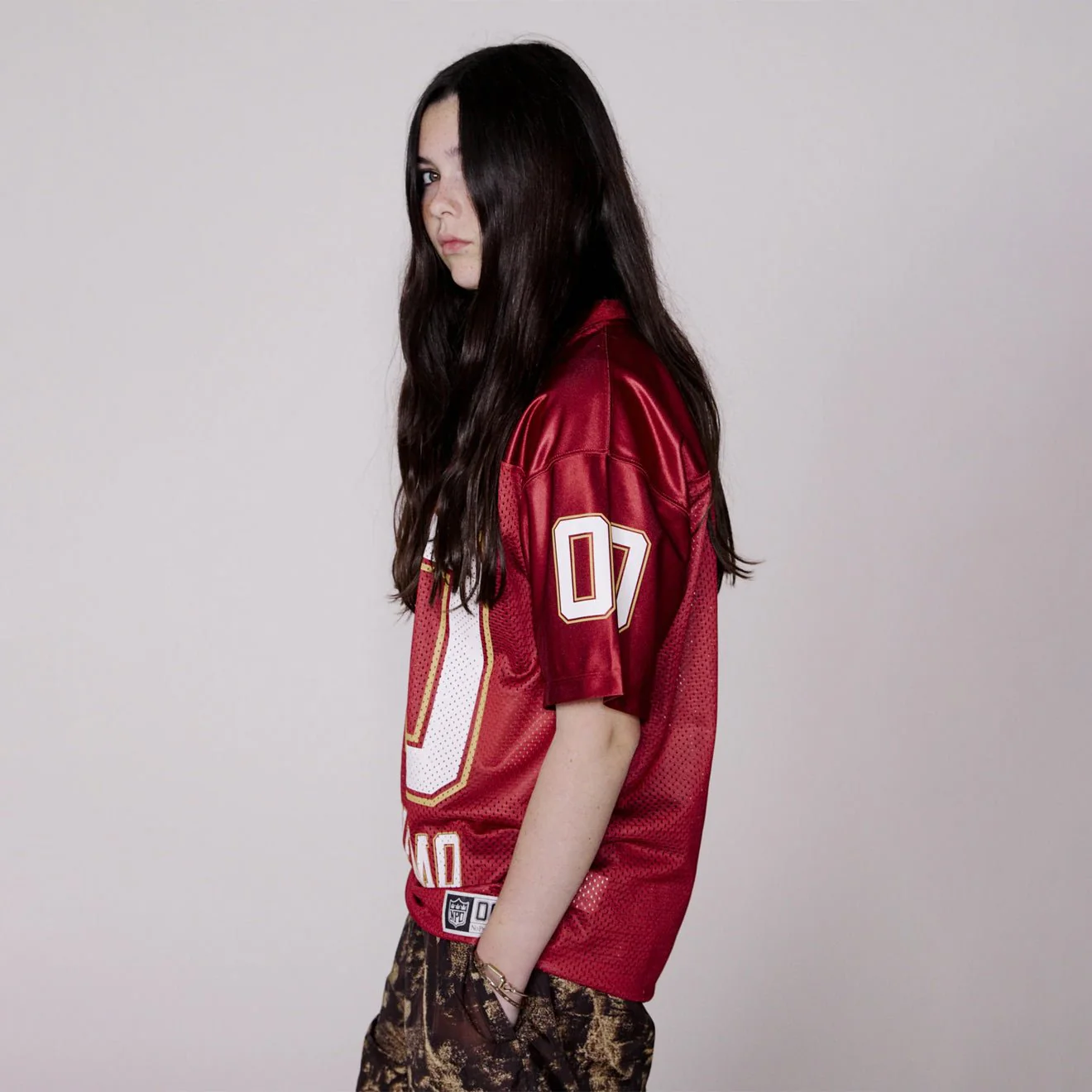 No Problemo NP00 Sports Poly S/S Jersey Red - Image 3