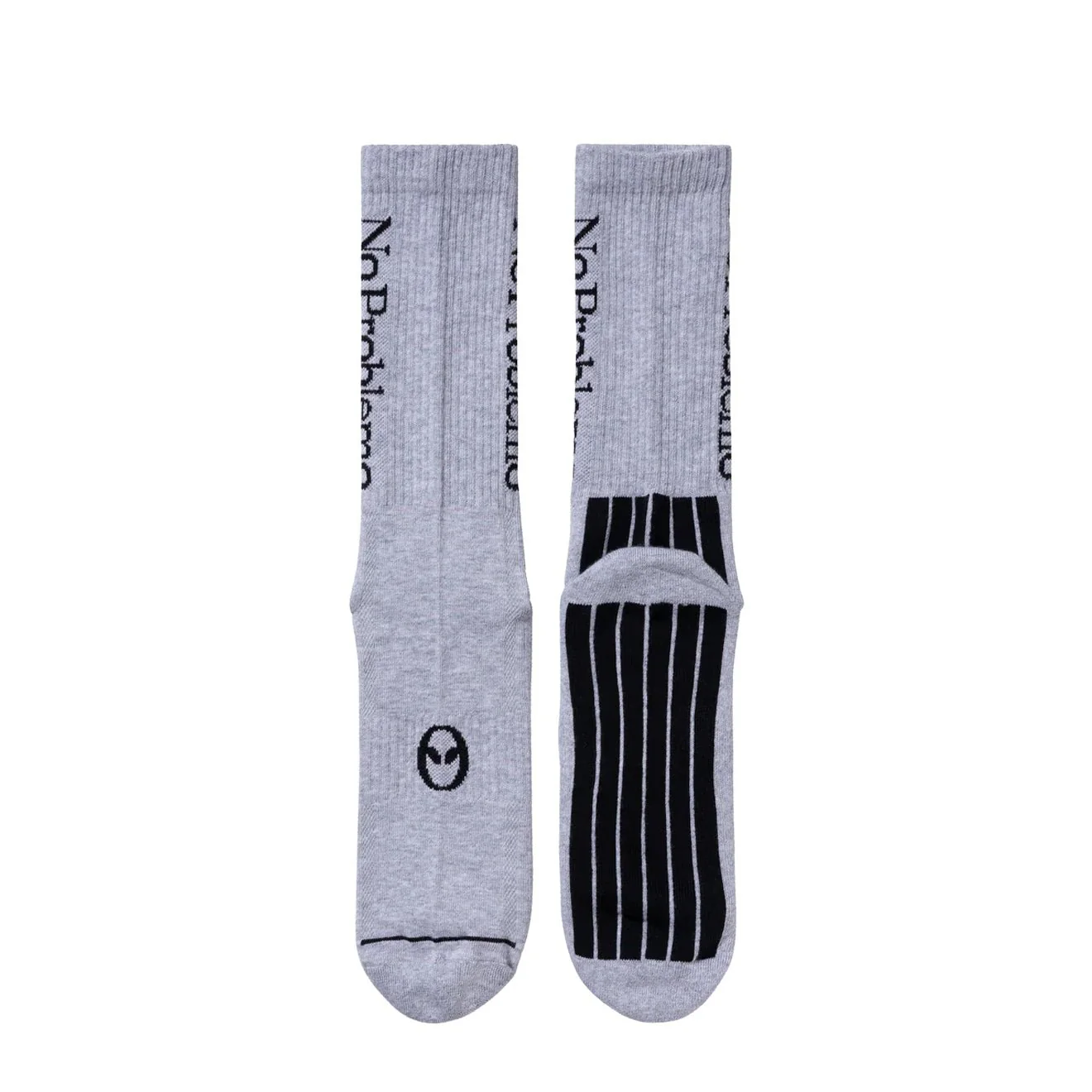 No Problemo Sock Grey Marl - Image 3