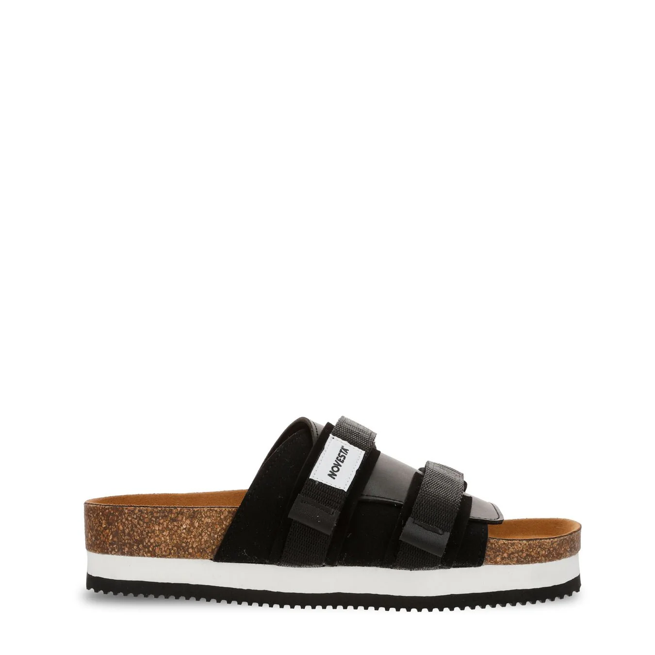 Novesta Womens Partisan Sandal Black