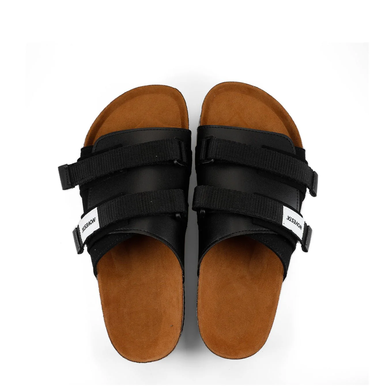 Novesta Womens Partisan Sandal Black - Image 3