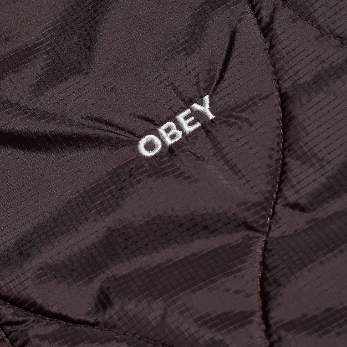 Obey Daybreak MA-1 Bomber Java Brown - Image 3