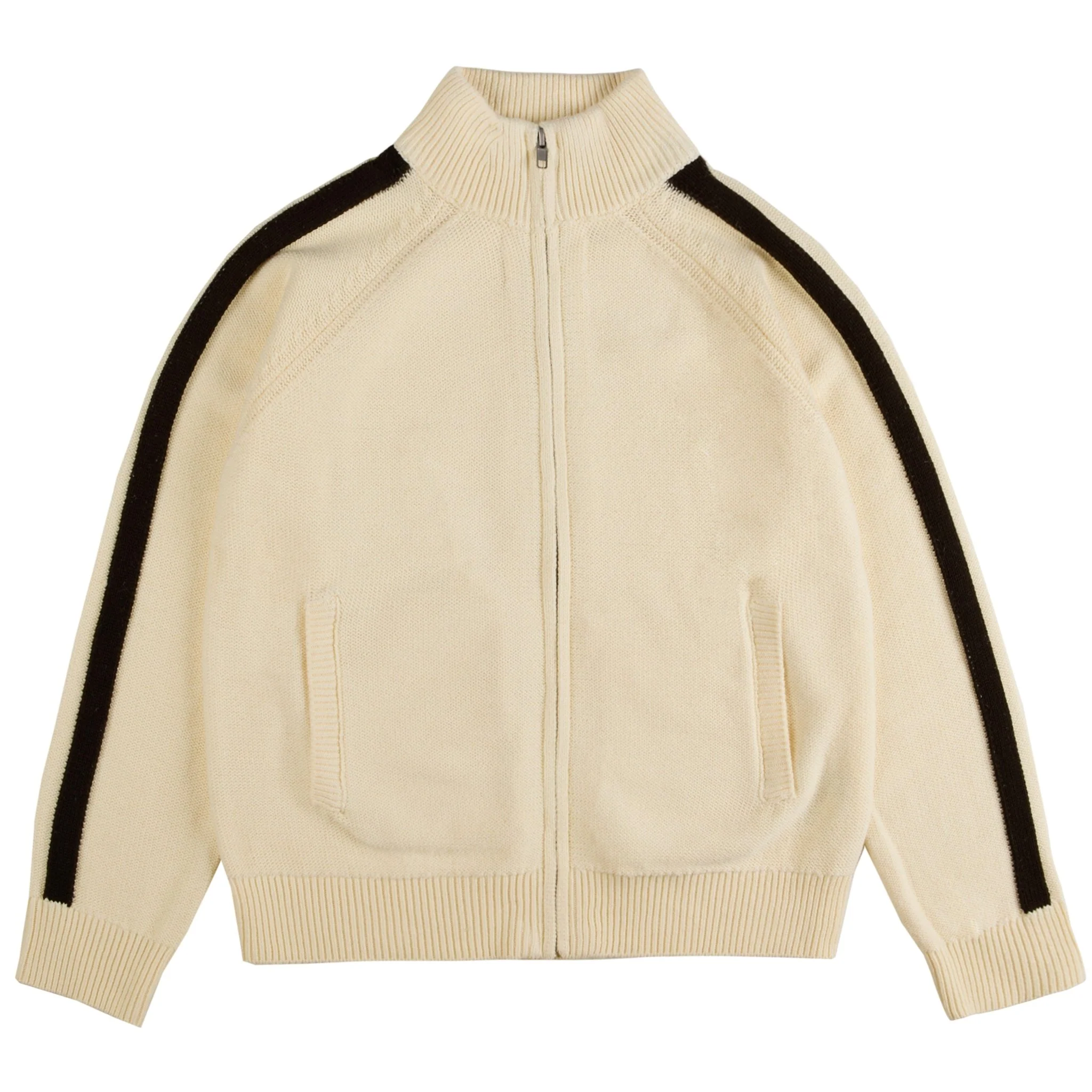 Obey Womens Frankie Track Sweater Dove