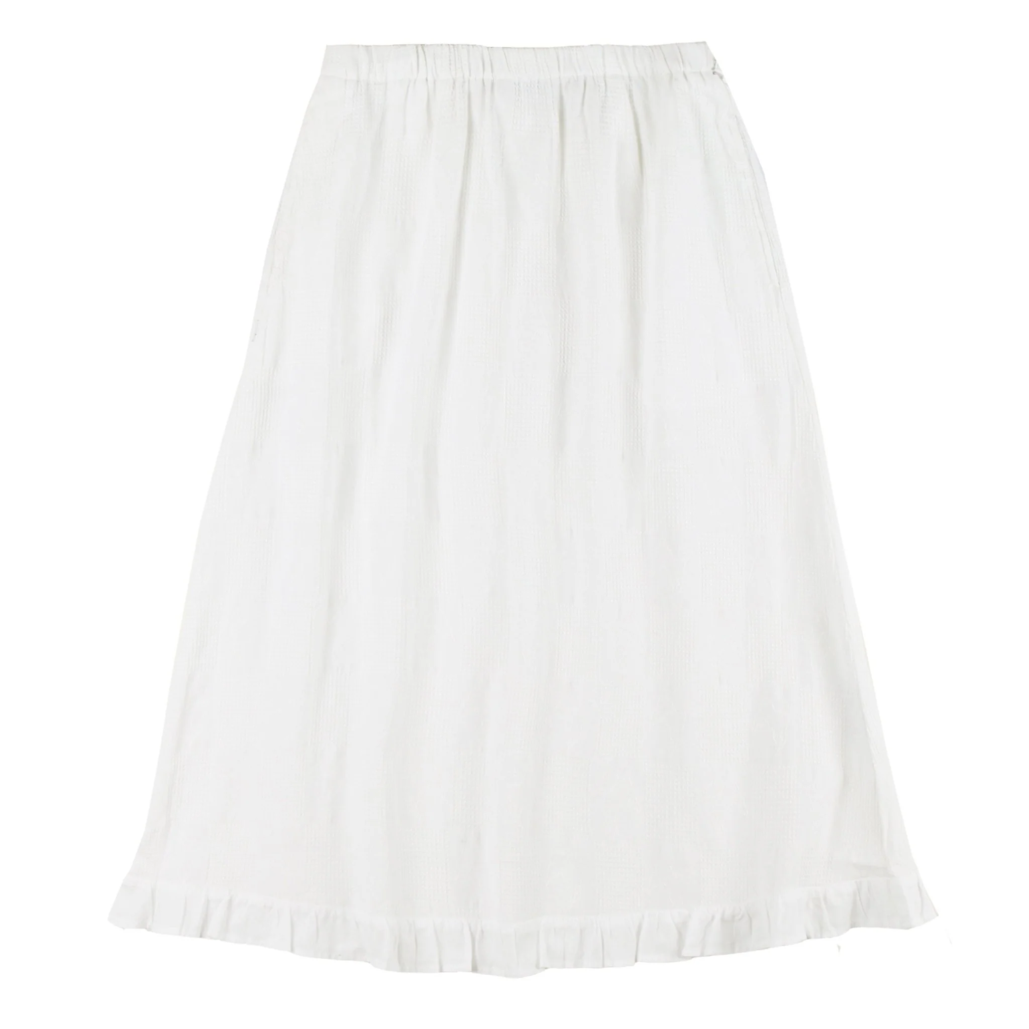 Obey Womens Manor Jacquard Skirt White - Image 2