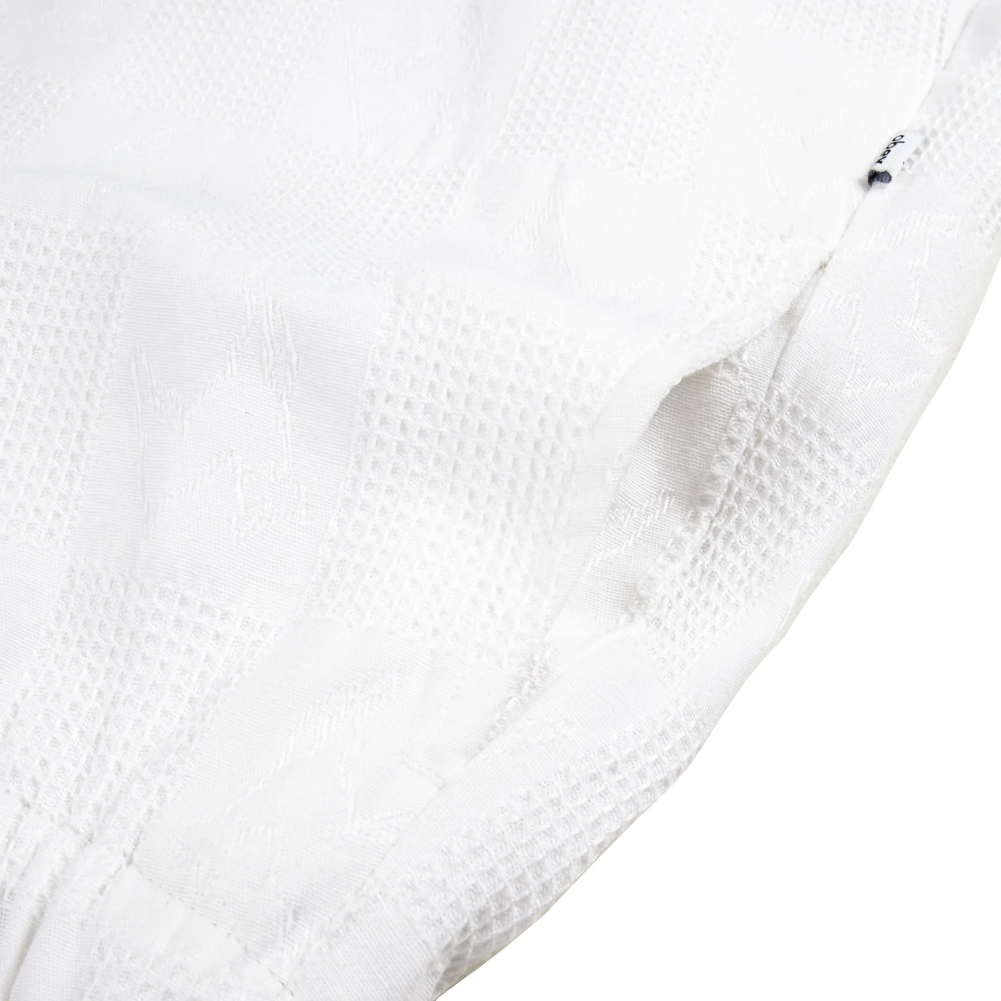 Obey Womens Manor Jacquard Skirt White - Image 3