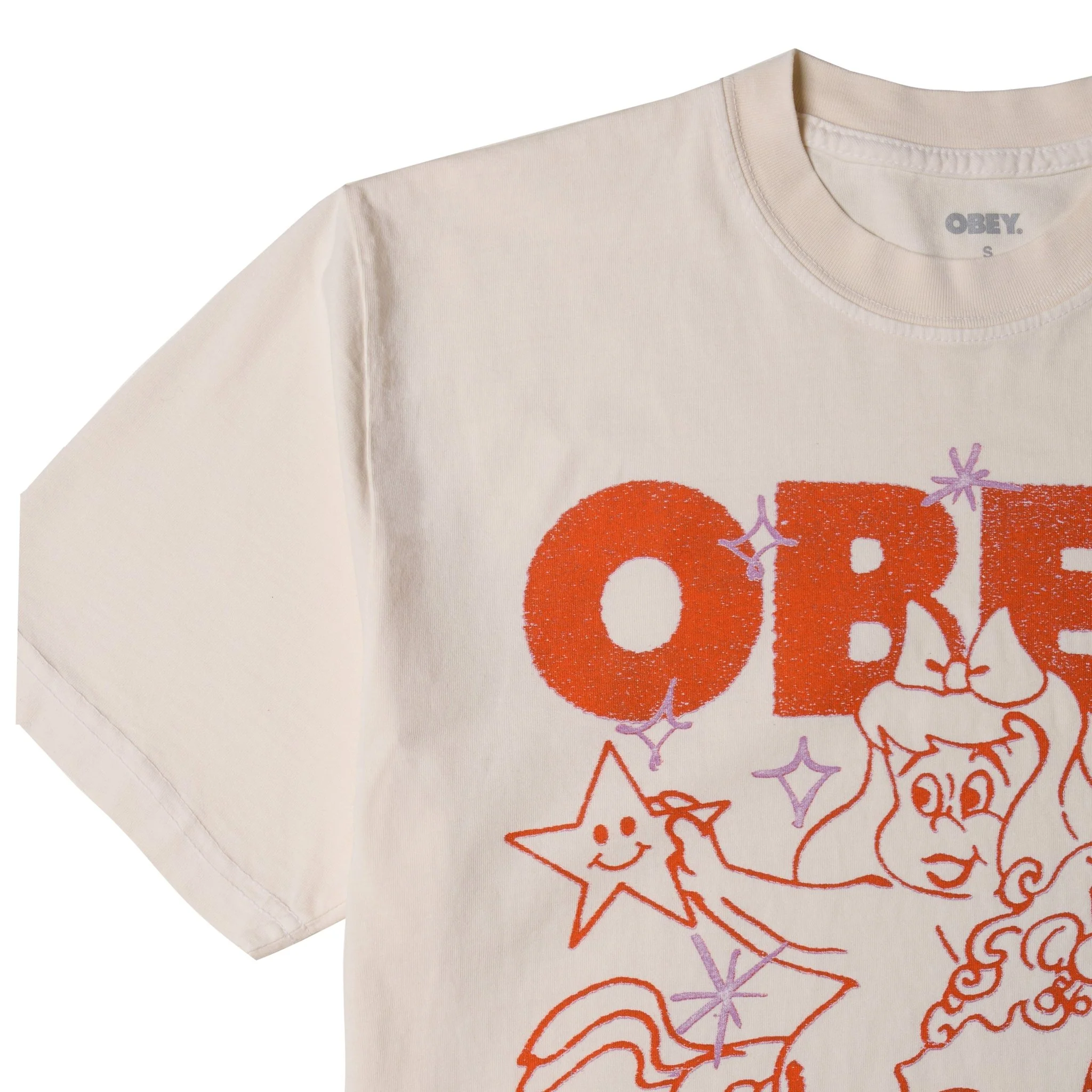 Obey Womens Spirit Guide Pigment Unbleached - Image 4