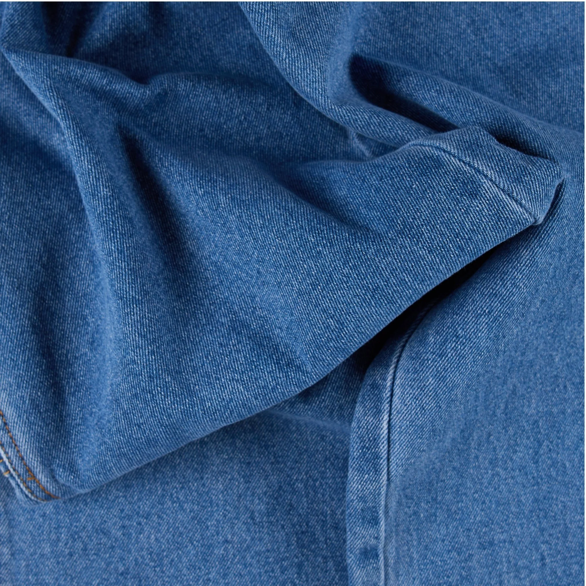 Obey Womens Sybil Carpenter Denim Light Indigo - Image 3