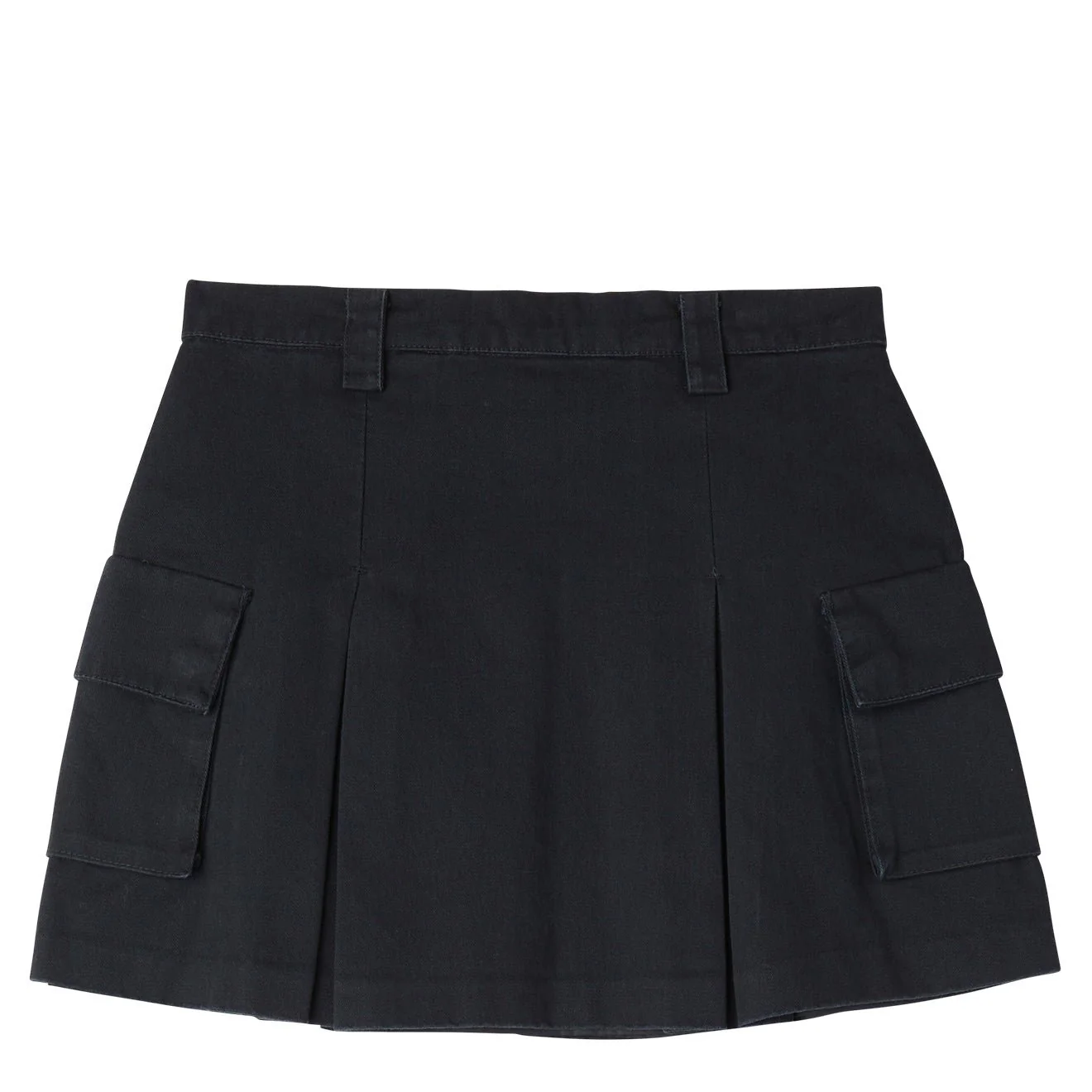 Obey Womens Andrea Cargo Mini Skirt Black - Image 2