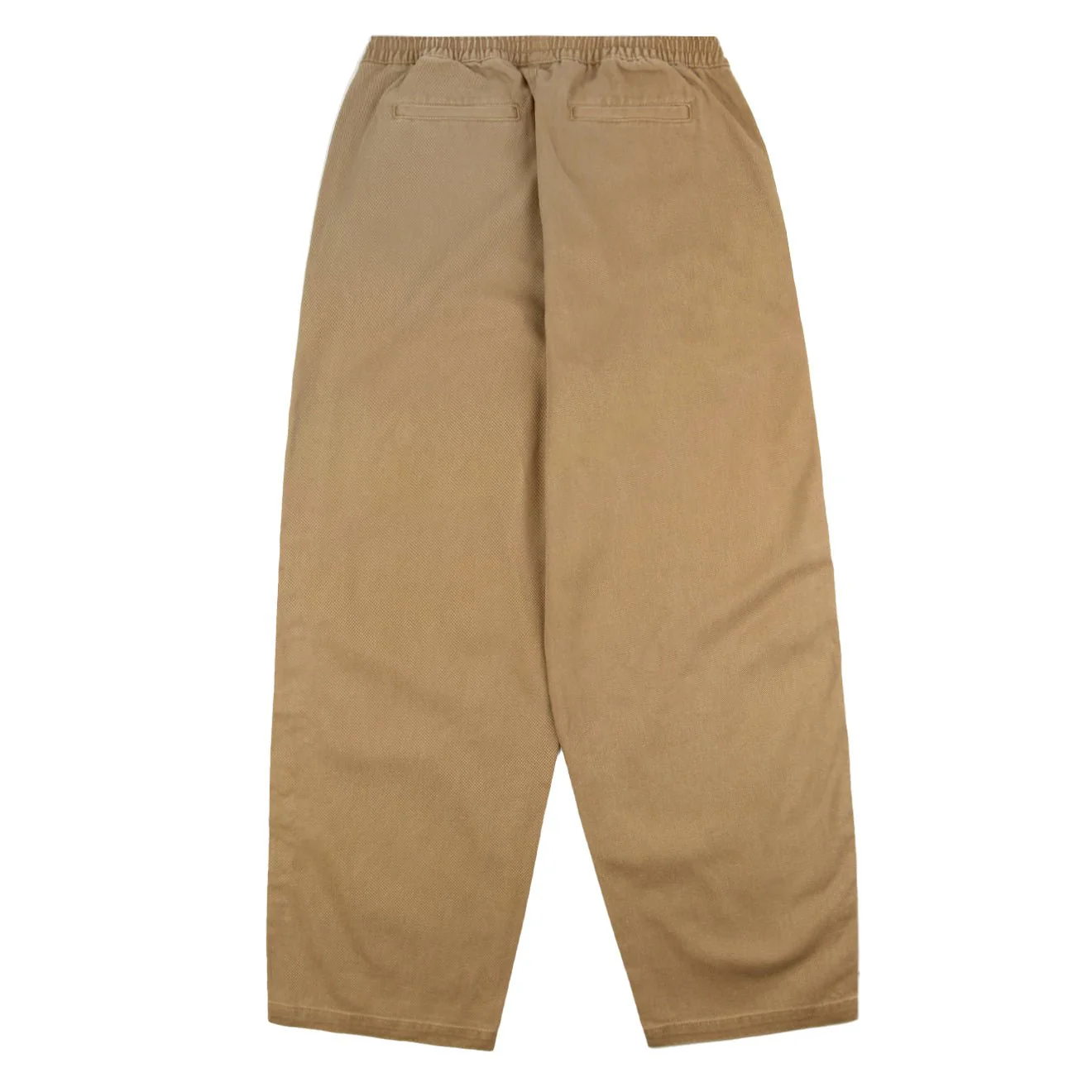 Obey Womens Astrid Side Stripe Pant Tan Faded Wash - Image 2