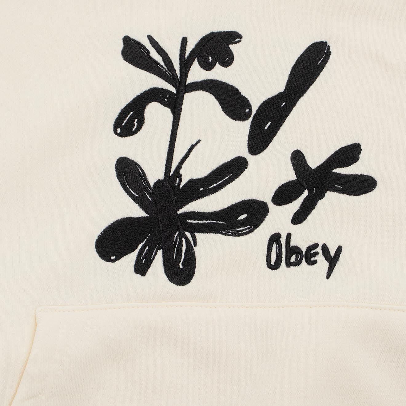 Obey Womens Ellis Hood Unbleached - Image 3